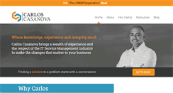 Desktop Screenshot of carloscasanova.com